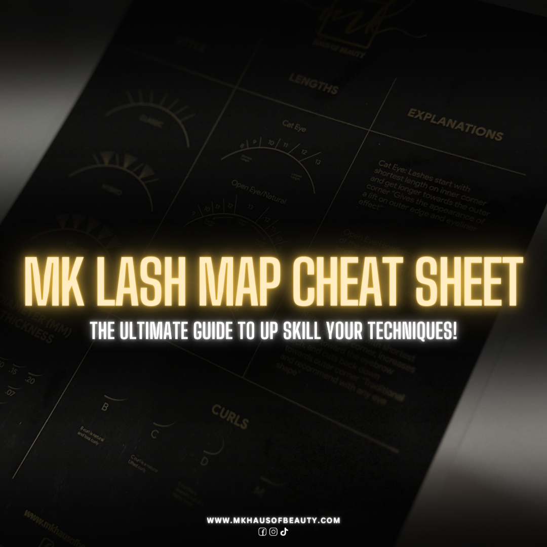 MK Lash Map Cheat Sheet MK Haus Of Beauty