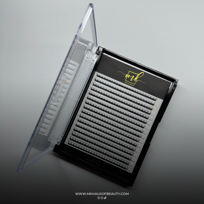 MK Drastic Black Short Stem Premade Fan 8D XL Trays