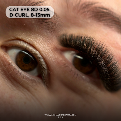 MK Drastic Black Short Stem Premade Fan 8D XL Trays