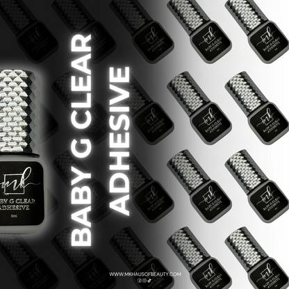 MK Baby G Clear Adhesive