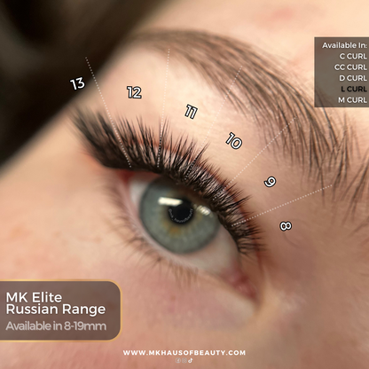 MK Elite Russian Lashes 0.02
