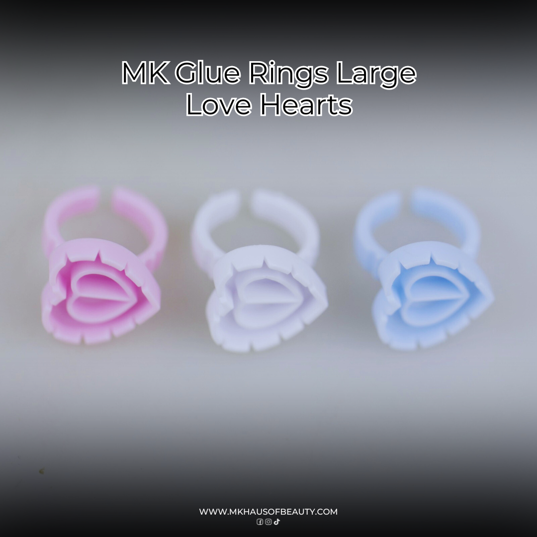 MK Glue Rings Large Love Hearts