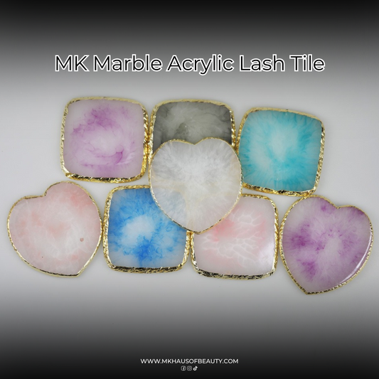 MK Marble Acrylic Lash Tile