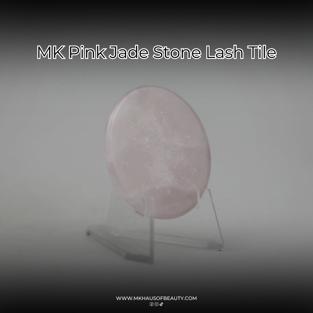 MK Pink Jade Stone Lash Tile