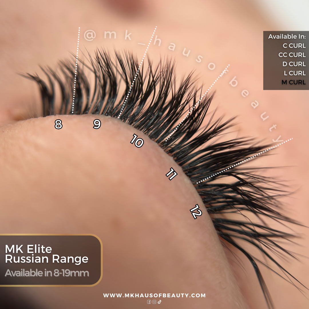 MK Elite Russian Lashes 0.02