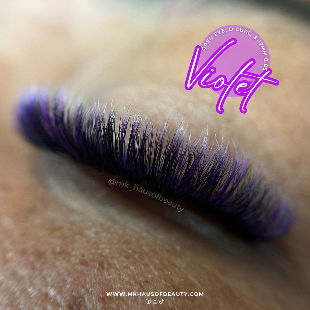 MK Premade Coloured Lashes  XL Trays