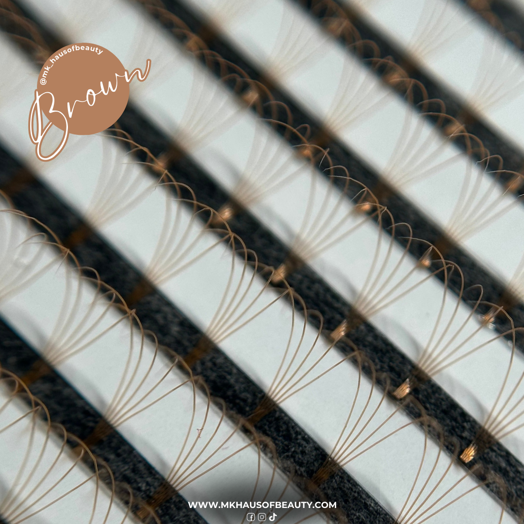 MK Premade Coloured Lashes  XL Trays