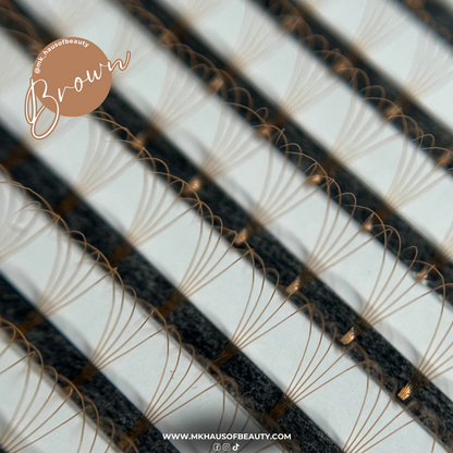 MK Premade Coloured Lashes  XL Trays