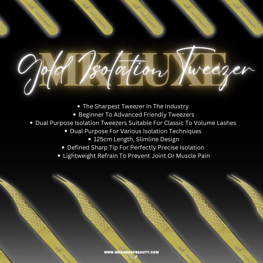 MK Luxe Gold Isolation Tweezer