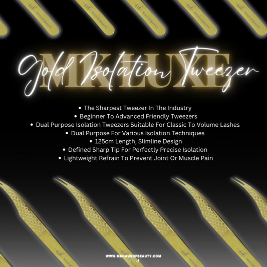 MK Luxe Gold Isolation Tweezer