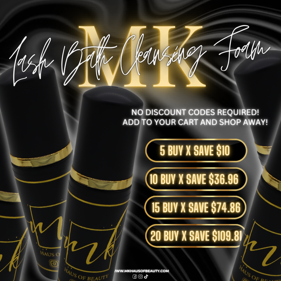 MK Lash Bath Cleansing Foam