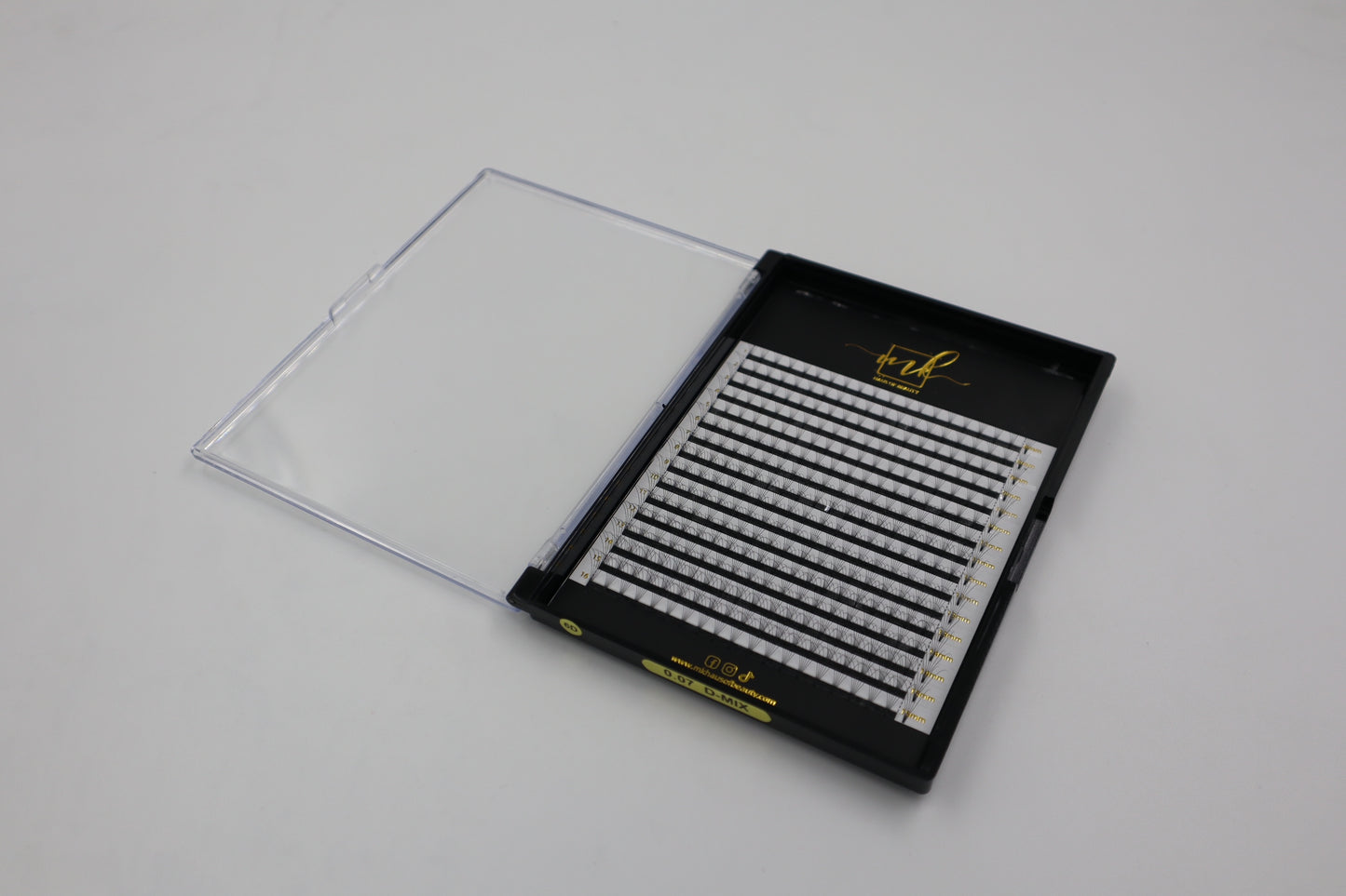 MK Drastic Black Short Stem Premade Fan 6D XL Trays