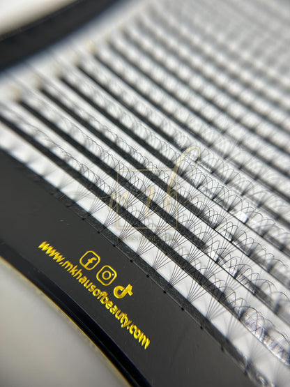 MK Drastic Black Short Stem Premade Fan 6D XL Trays