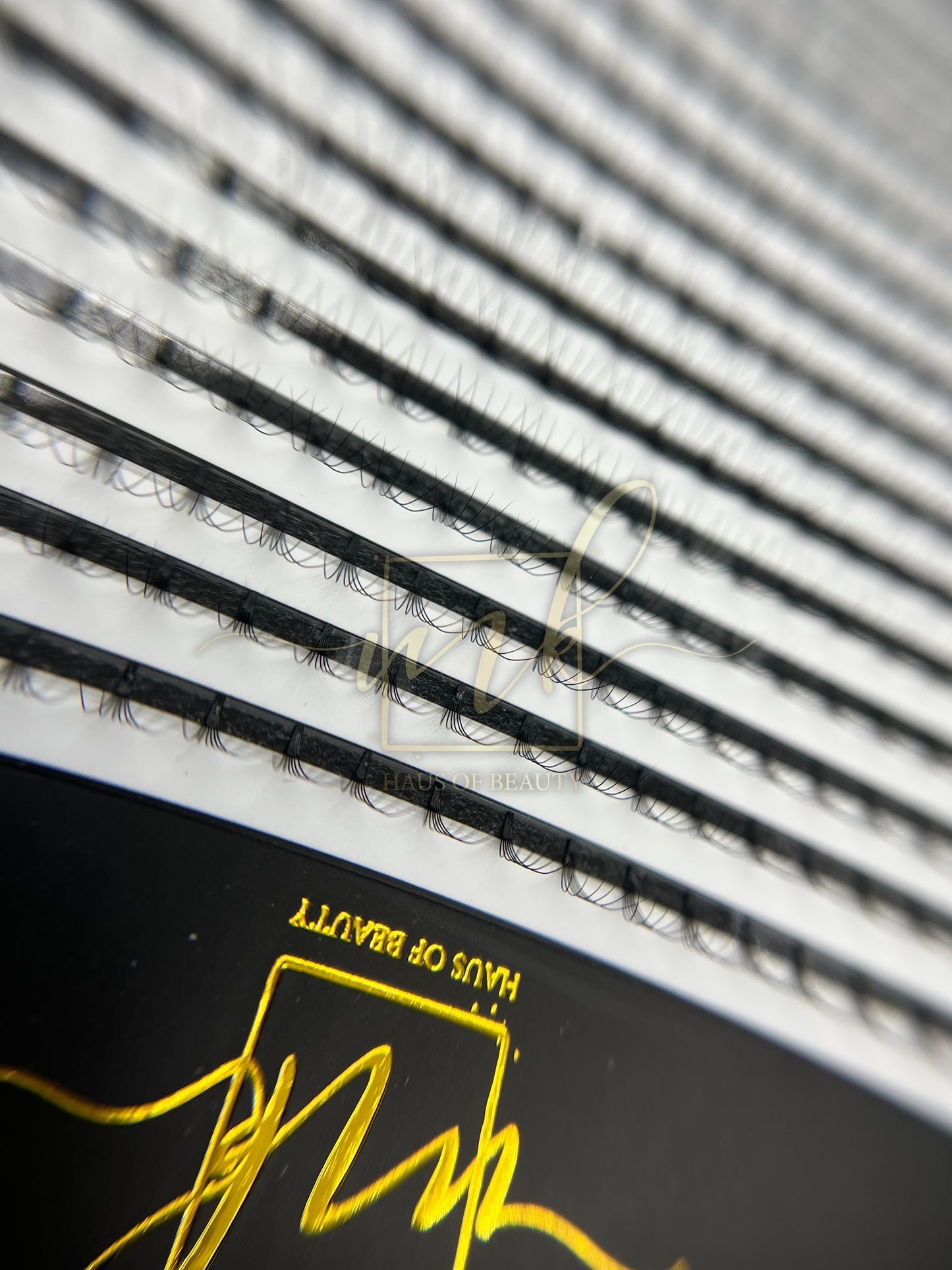 MK Drastic Black Short Stem Premade Fan 6D XL Trays