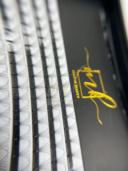 MK Drastic Black Short Stem Premade Fan 6D XL Trays