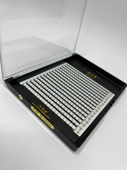 MK Drastic Black Short Stem Premade Fan 4D XL Trays