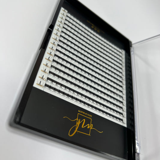 MK Drastic Black Short Stem Premade Fan 5D XL Trays