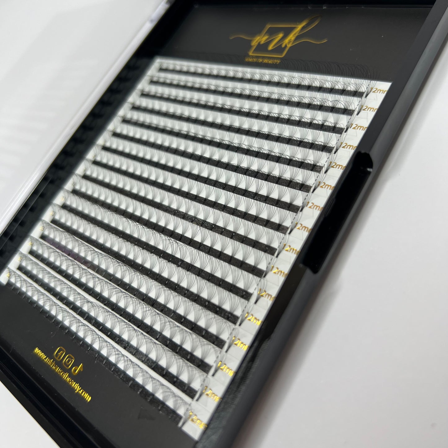 MK Drastic Black Short Stem Premade Fan 7D XL Trays