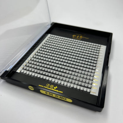 MK Drastic Black Short Stem Premade Fan 10D XL Trays