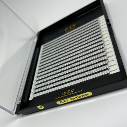 MK Drastic Black Short Stem Premade Fan 3D XL Trays