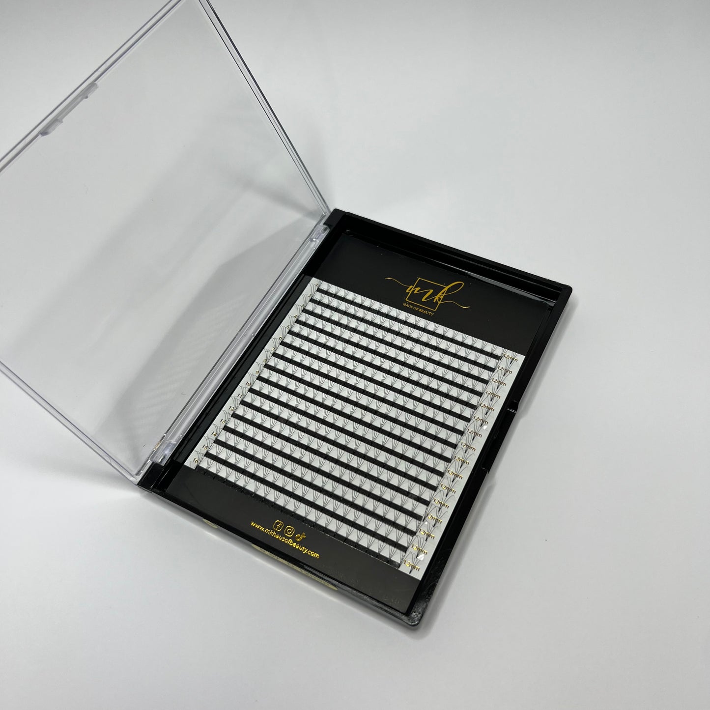 MK Drastic Black Short Stem Premade Fan 4D XL Trays