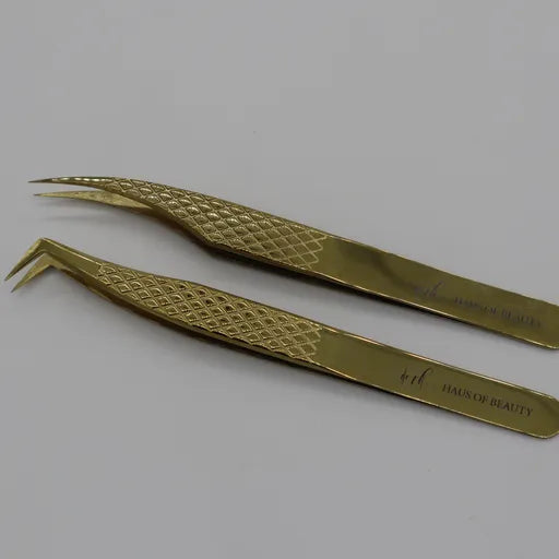 MK Luxe Gold Tweezer - 2 Pack Combo